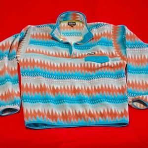 Men's L Patagonia lightweight Snap T